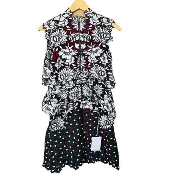 NWT Self Portrait Millie Dress Women Size 2 - Picture 3 of 9